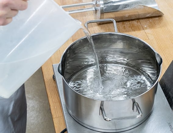 Skoldning af havrekerner